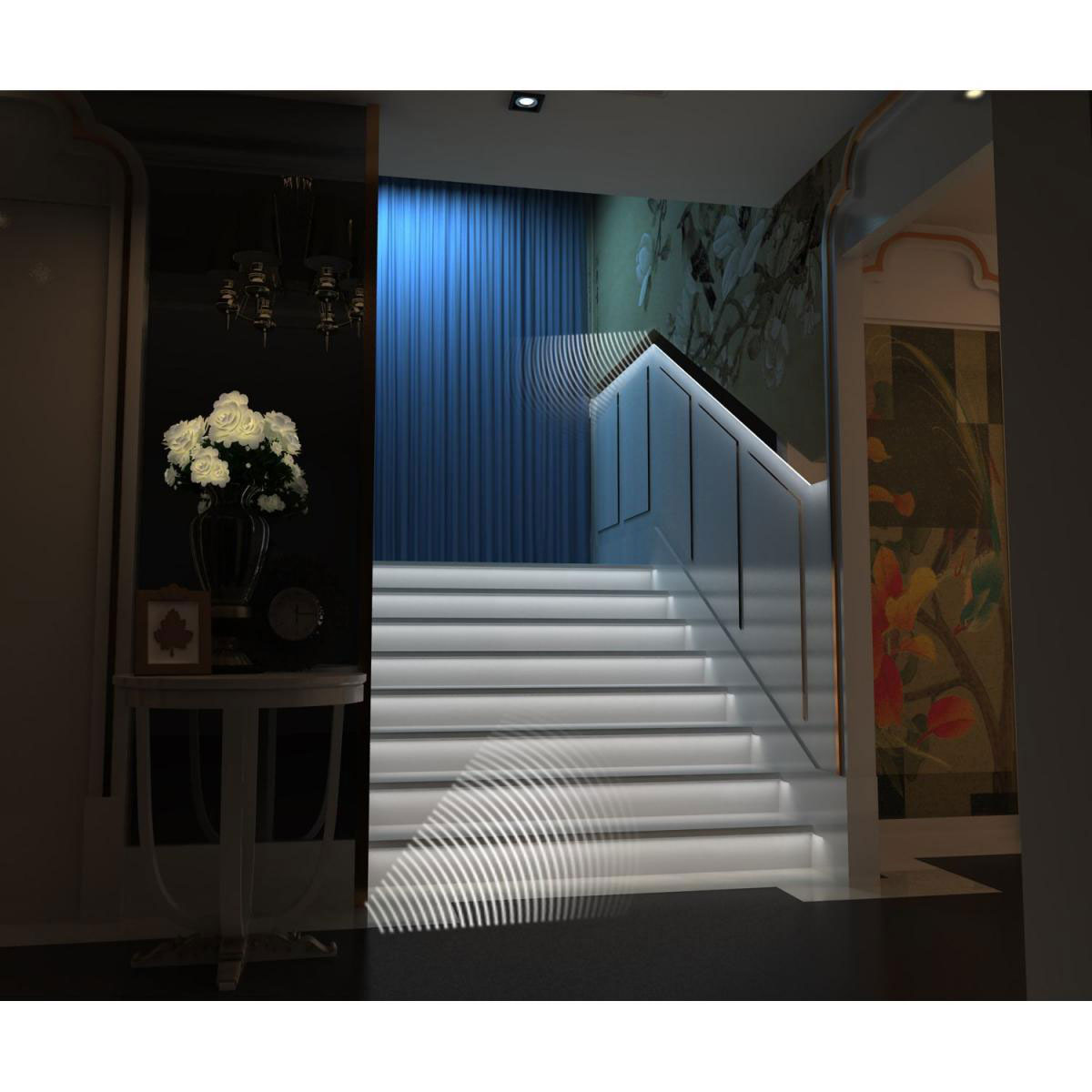 näve LED-Streifen mit Sensor 1m neutralweiss batteriebetrieben Bild 4