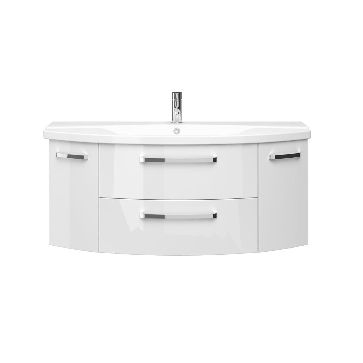 Pelipal Waschtischunterschrank Asti weiß hochglanz Fokus 4010 Bild 2