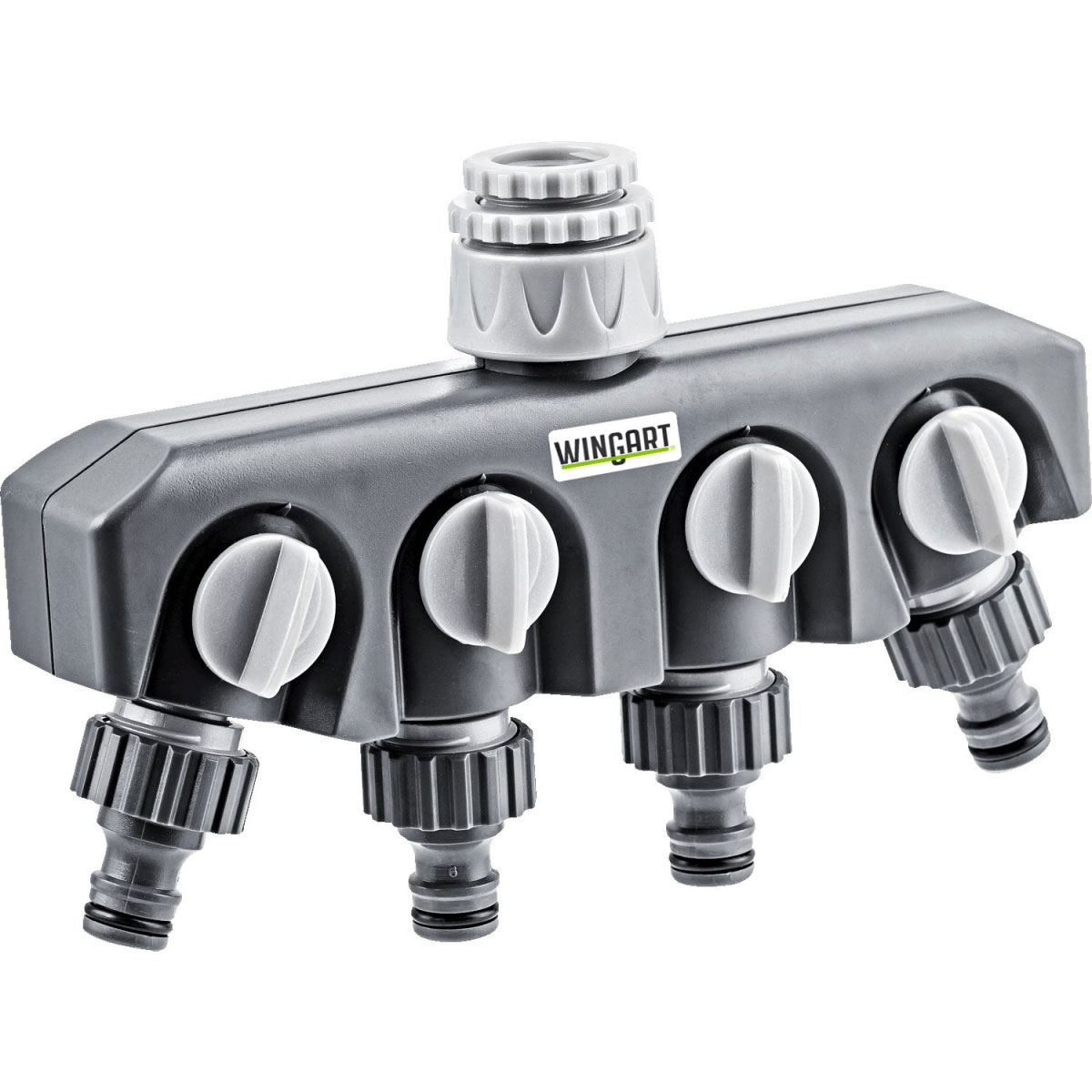 Wingart  4-Wege-Verteiler 19 mm 3/4" Wingart  4-Wege-Verteiler 19 mm 3/4"