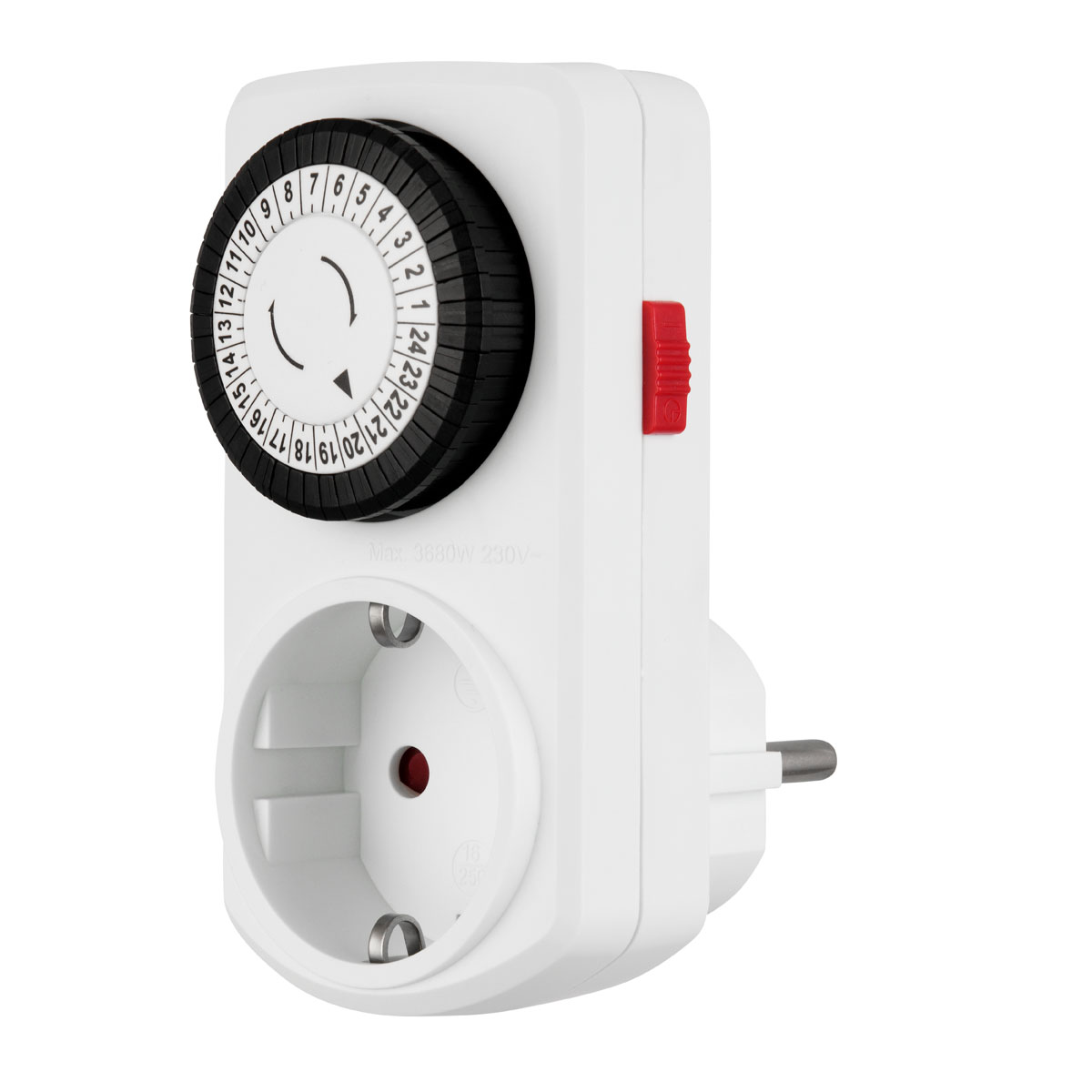 REV Ritter Zeitschaltuhr innen mechanisch Standard 48 Schaltzeiten weiß Bild 4