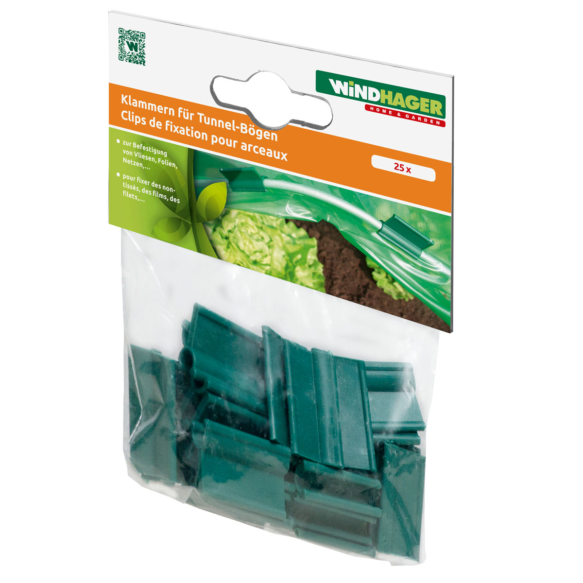 Windhager Klammern für Tunnel-Bogen 1,8 x 3 cm Bild 2