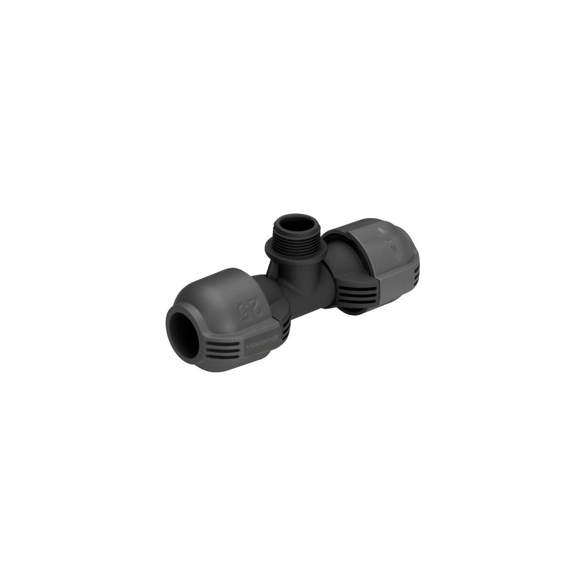Gardena  T-Stück 25 mm 3/4 Zoll Außengewinde Bild 1