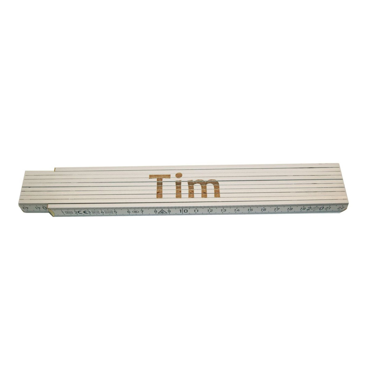 Meterstab „Tim“, 2m, weiß