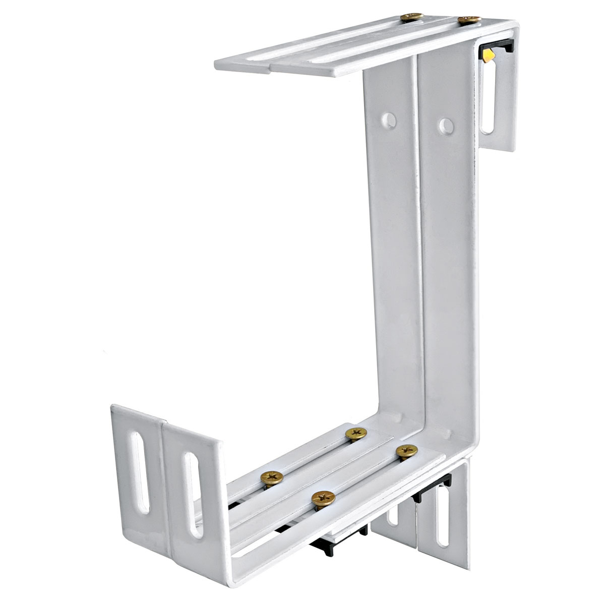 Haveson Balkonkastenhalter Premium 2er Set weiss