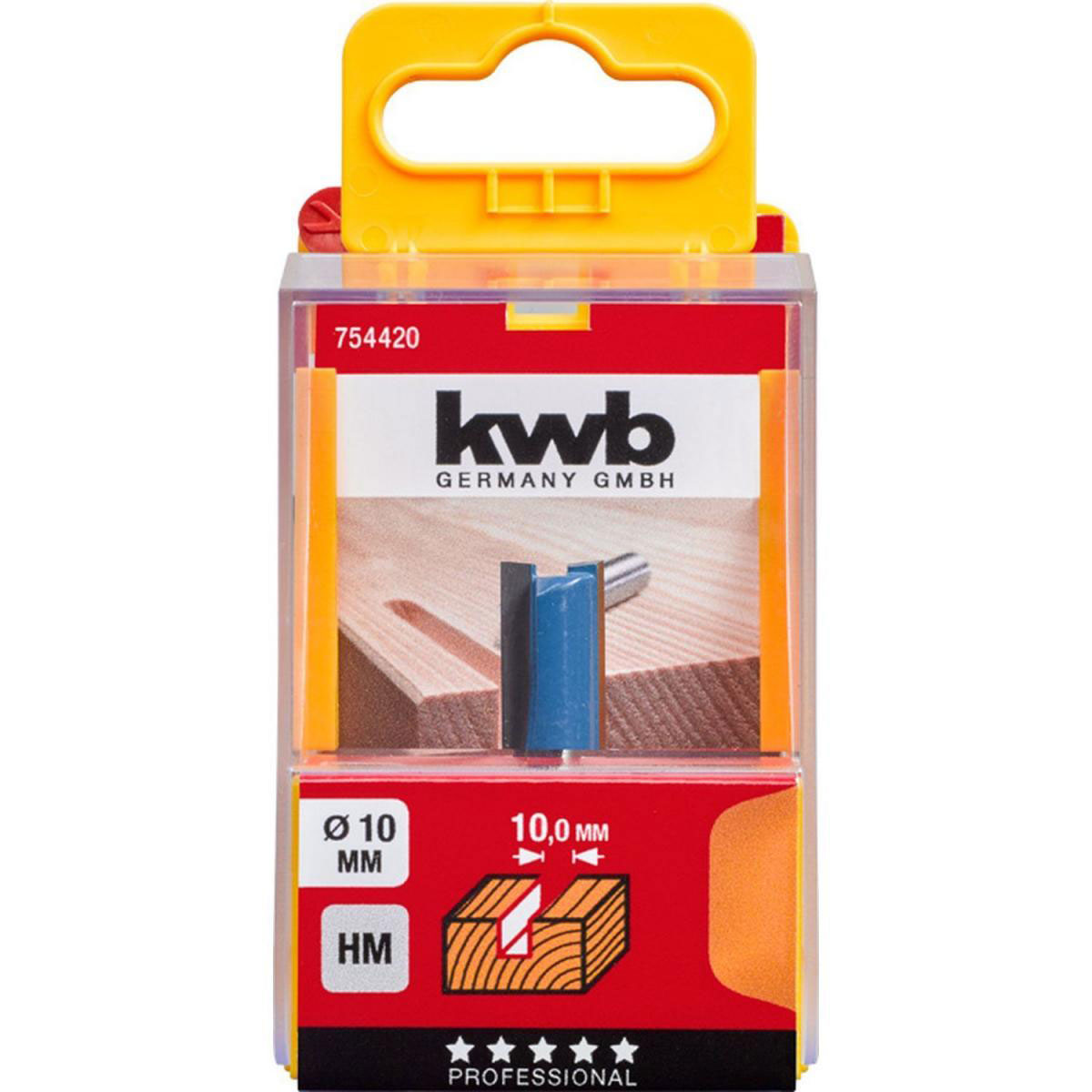 kwb  Nutfräser Durchmesser 10 mm Bild 2