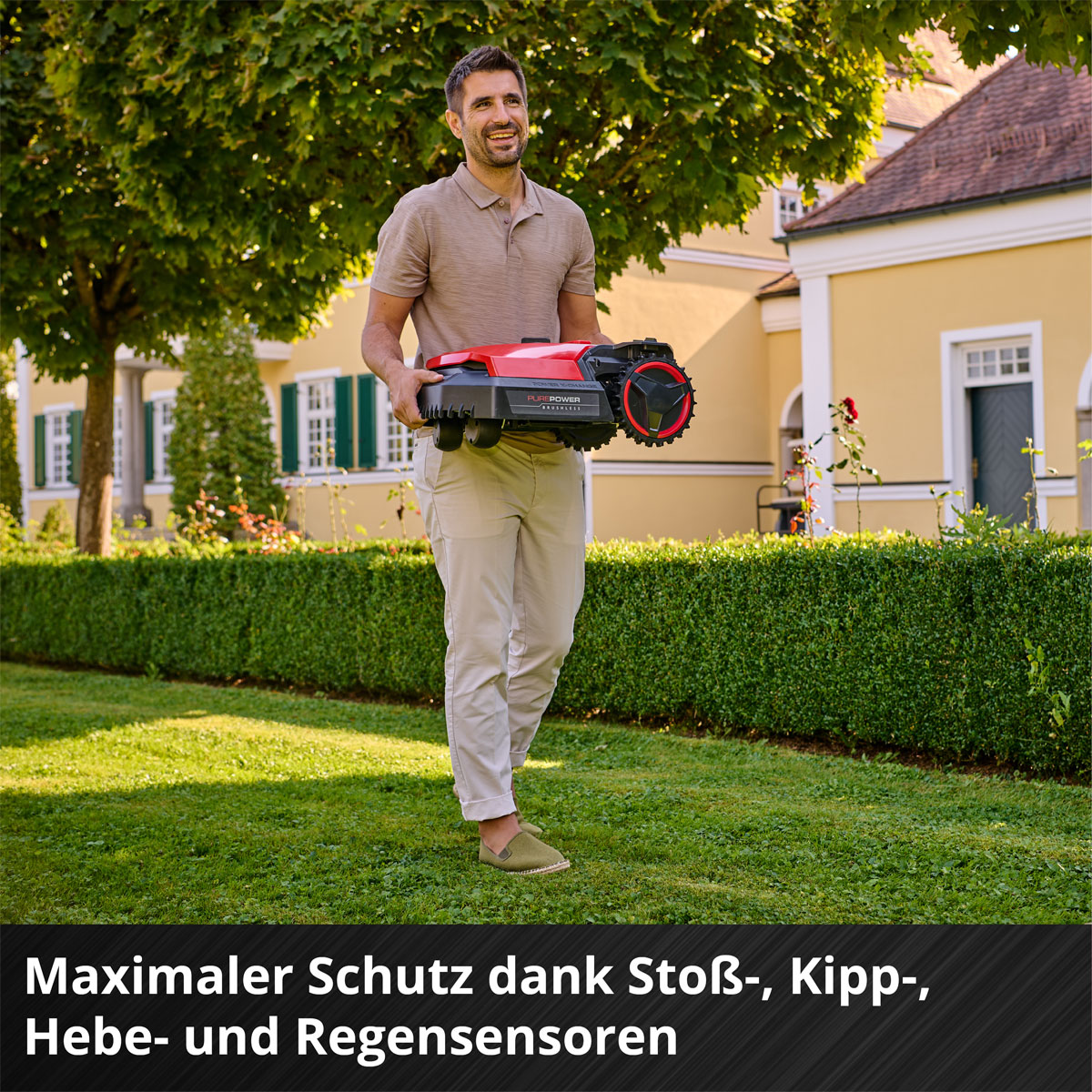 Einhell Mähroboter FREELEXO 500 inkl. Ladegerät und 2,5 Ah Plus Akku Bild 7