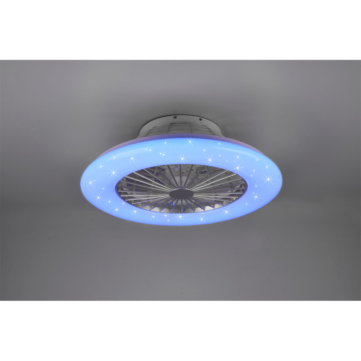 Reality LED-Deckenleuchte Stralsund mit Ventilator weiß Bild 5