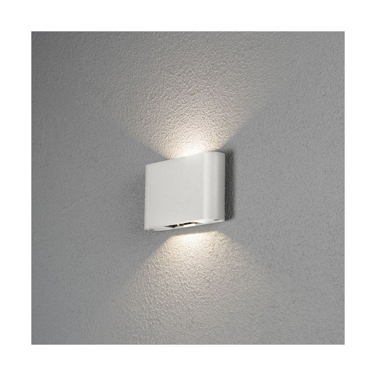 Konstsmide LED-Außenwandleuchte Chieri weiß Bild 2