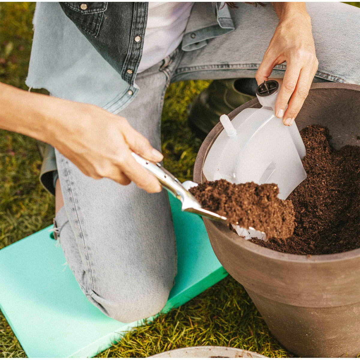 Windhager  Kniekissen türkis 30x40x4 cm Bild 1