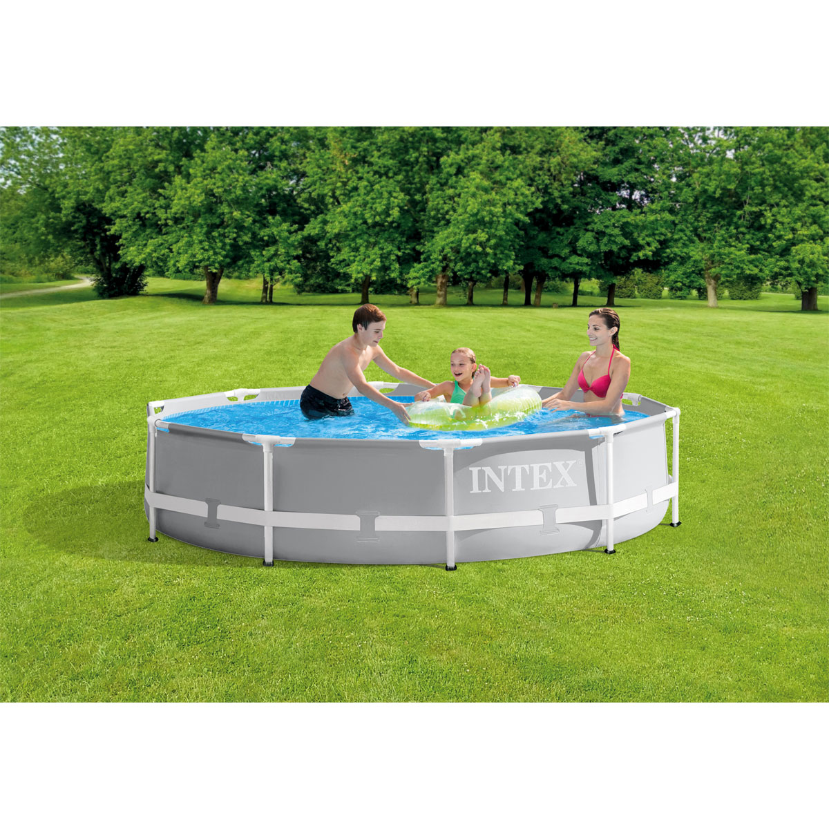 Intex Frame Pool Set Prism Rondo Ø 305 x 76 cm Bild 3