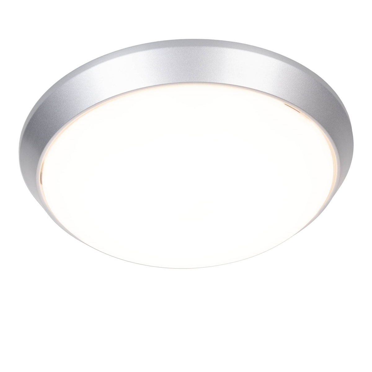 Naeve LED DL Opal Metall/KS silberLxBxH: 33x33x8cm 1xE27 Bild 4