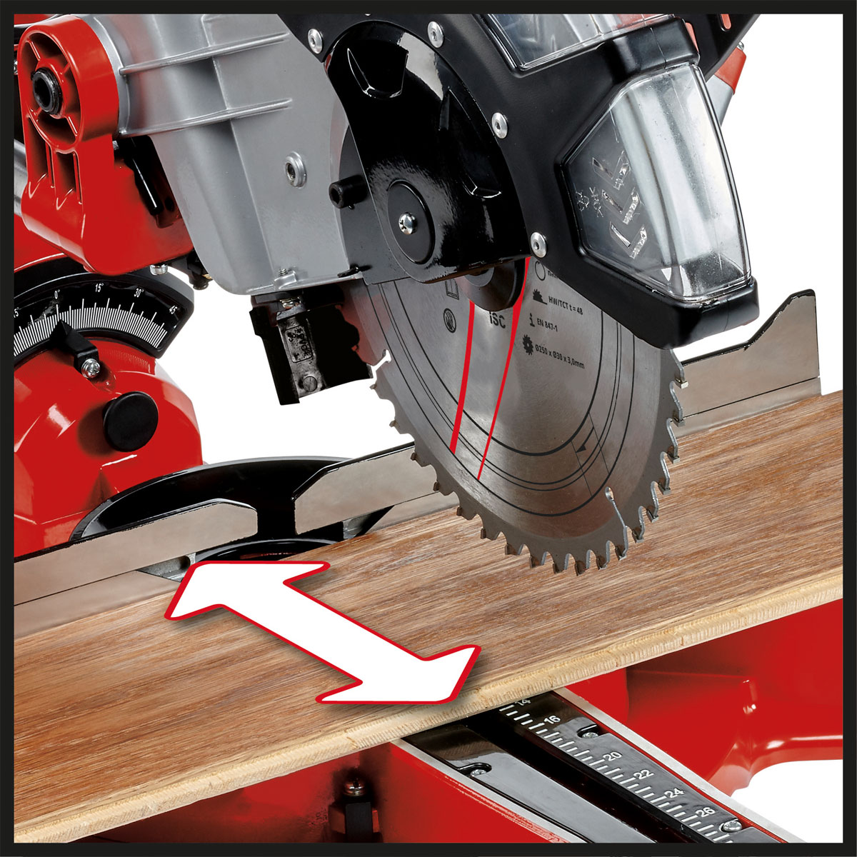 Einhell  Zug-Kapp-Gehrungssäge TC-SM 2534/1 Dual Bild 6