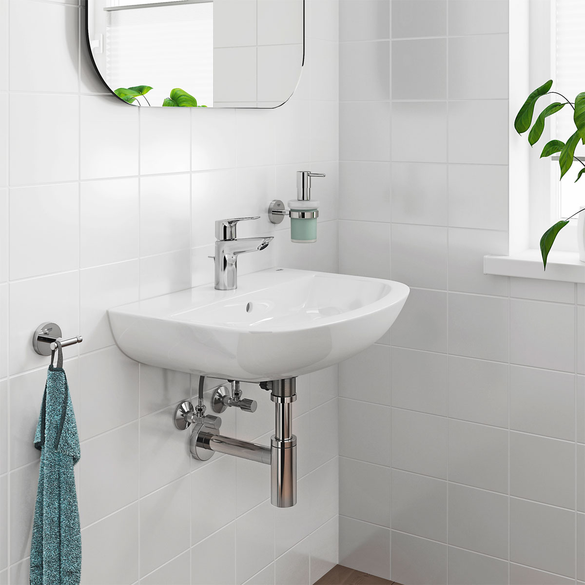 Grohe Waschtischarmatur Start Loop chrom Bild 6