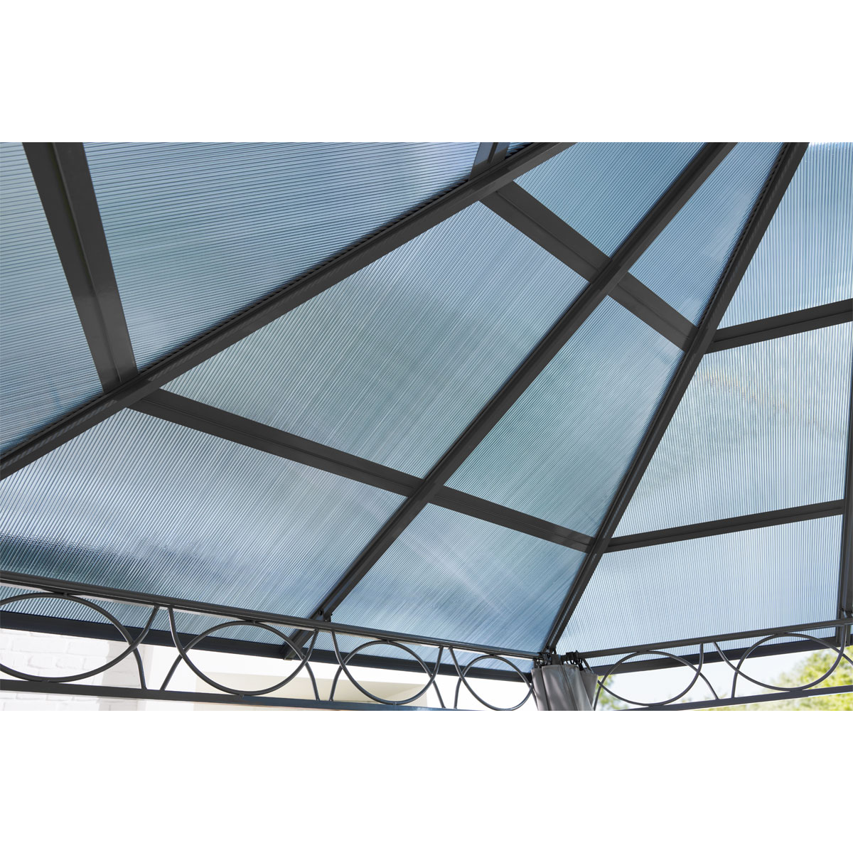 Haveson 6-Eck-Pavillon RÜGEN 200 x 210 x 200 cm Bild 5