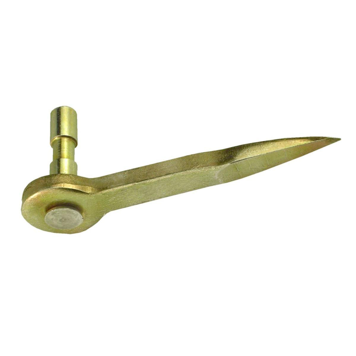 Connex Haken z Einschlagen gelb verz 10 mm Connex Haken z Einschlagen gelb verz 10 mm