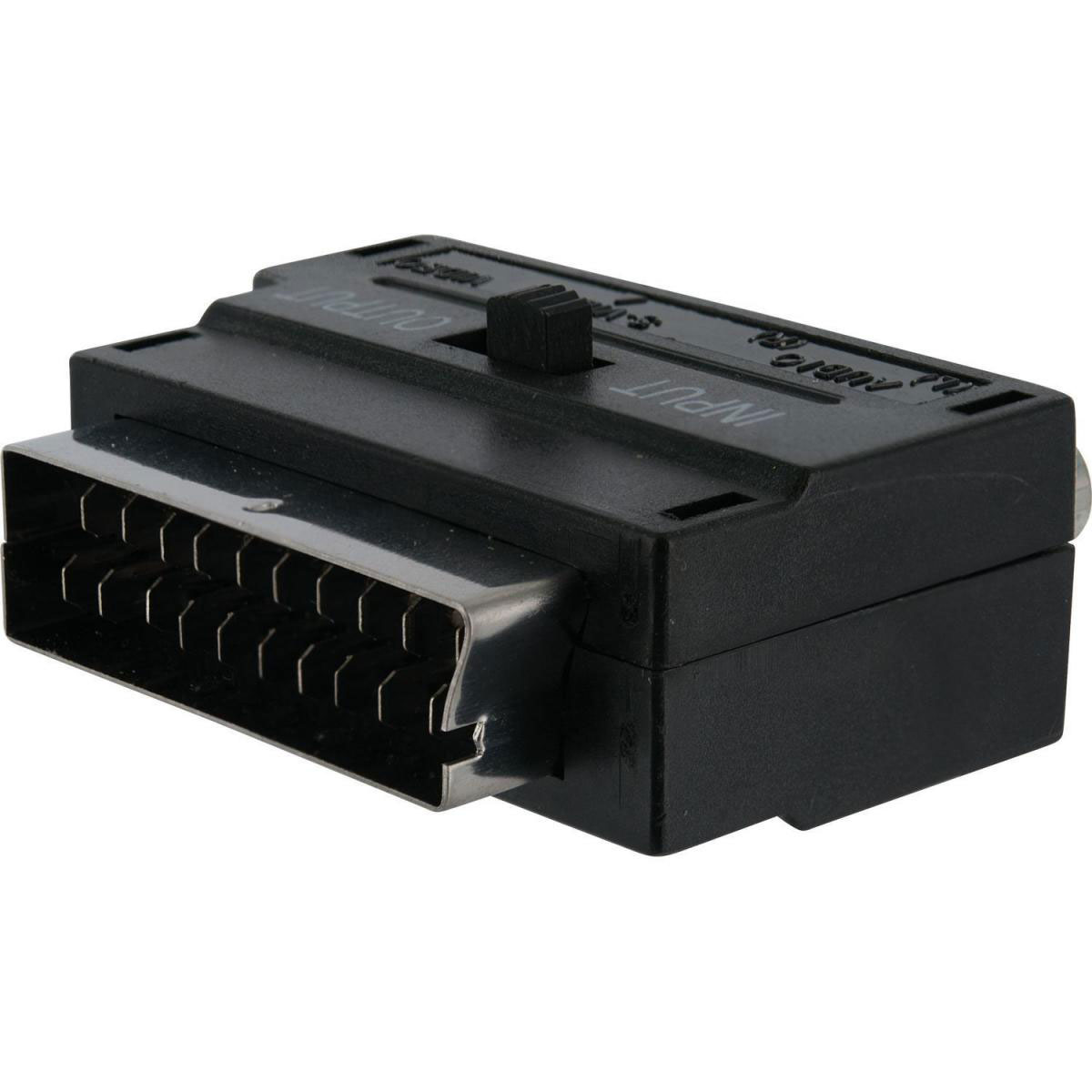 Schwaiger Video-AV-Adapter IN/Out schwarz Bild 3