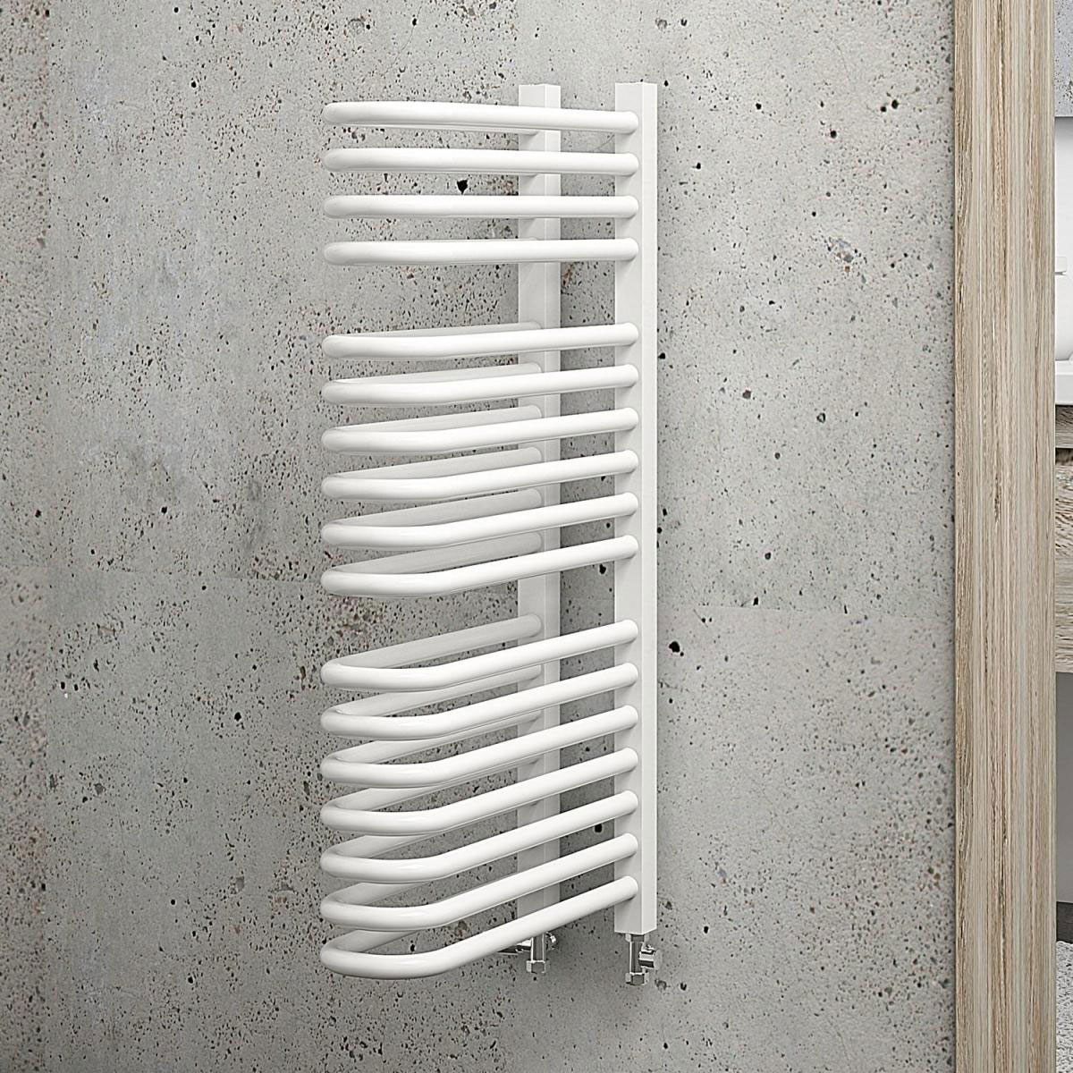 Schulte Design-Heizkörper Porto 800 x 130 mm alpinweiß