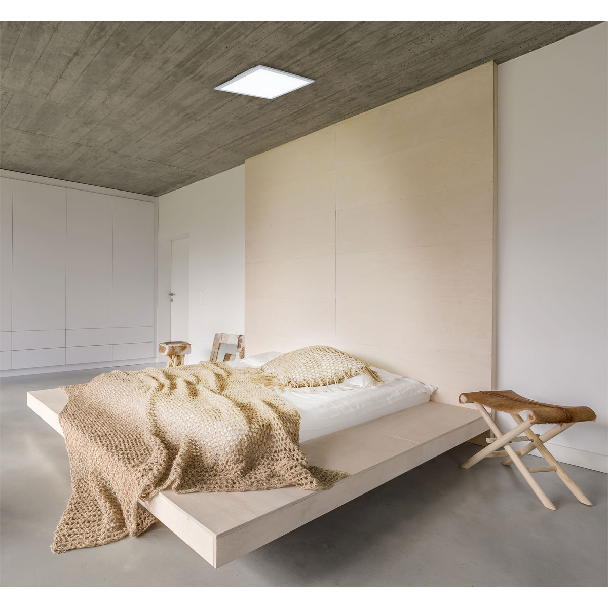 Naeve LED DL Nicola Metall/KSneutralweiss LxBxH: 45x45x6cm Bild 10