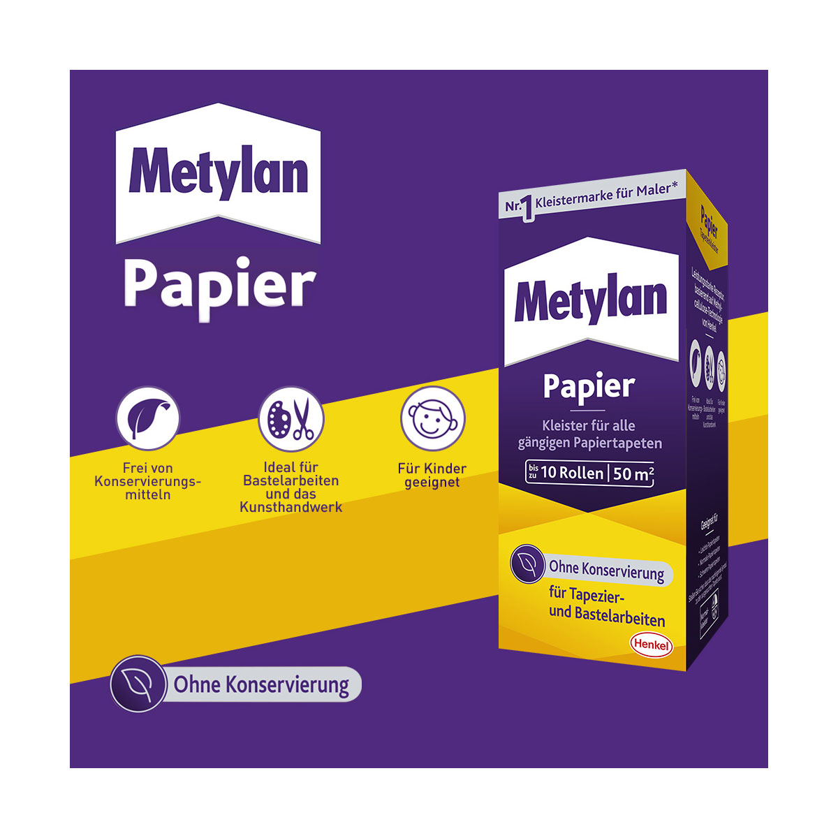 Metylan Tapetenkleister Papier 125 g Bild 7