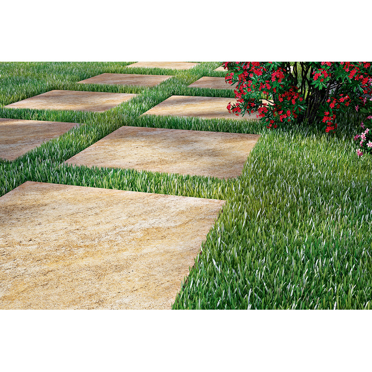 Terrassenplatte Atakama beige 59,3 x 59,3 cm Bild 2