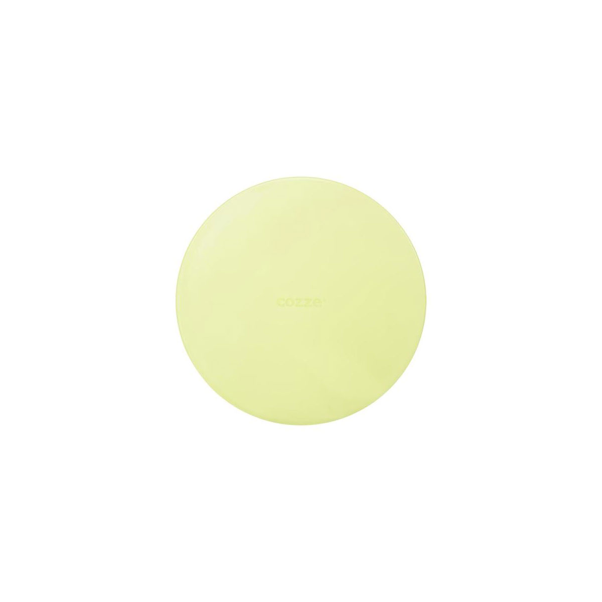 COZZE  Pizzabrett Servierbrett aus Kunststoff  Durchmesser 350 x 10 mm hellgruen Bild 1