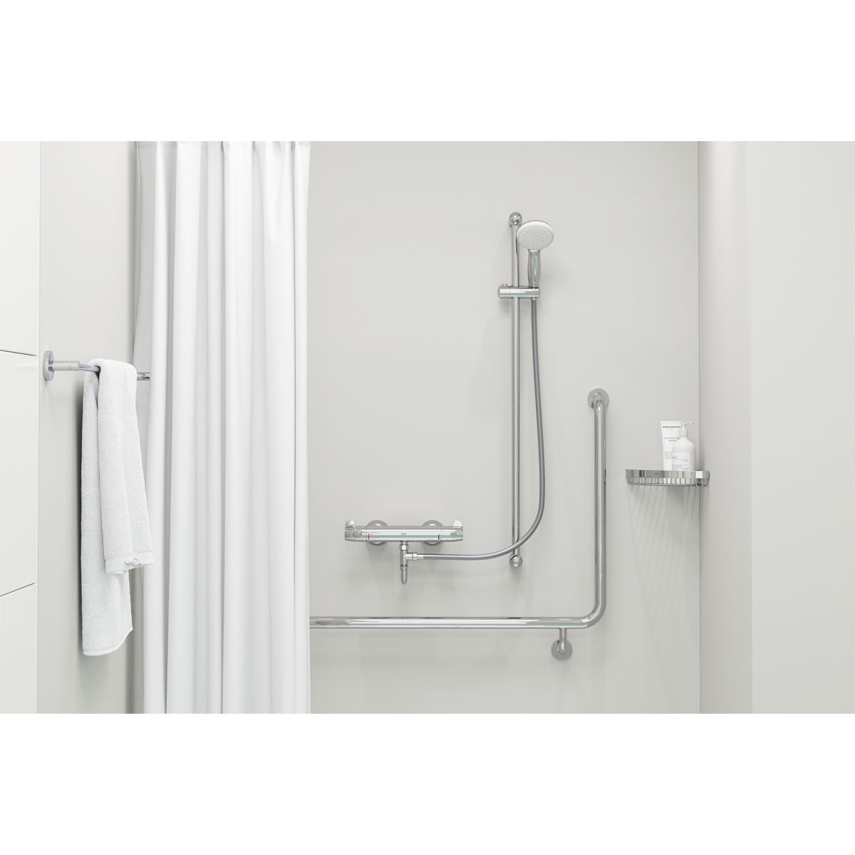 Grohe Badetuchhalter Essentials Metall 45 cm Bild 2