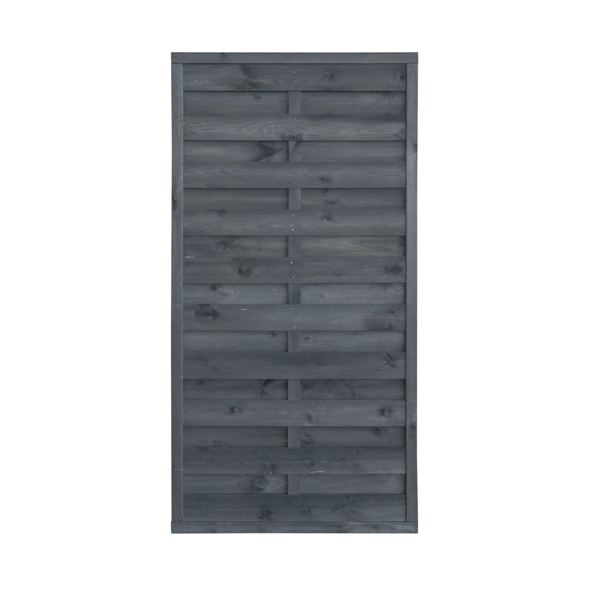 Dichtzaum 90 x 180 cm glatt Kiefer dunkel- grau gebeizt