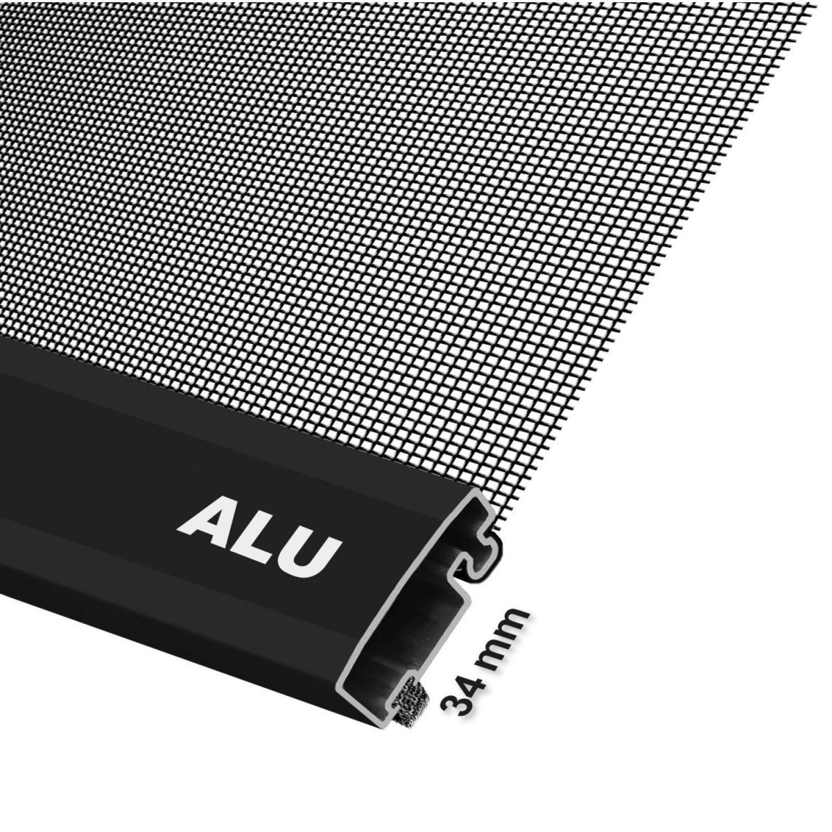 Schellenberg Insektenschutz-Fenster Telescope 140 x 150 cm anthrazit Bild 4