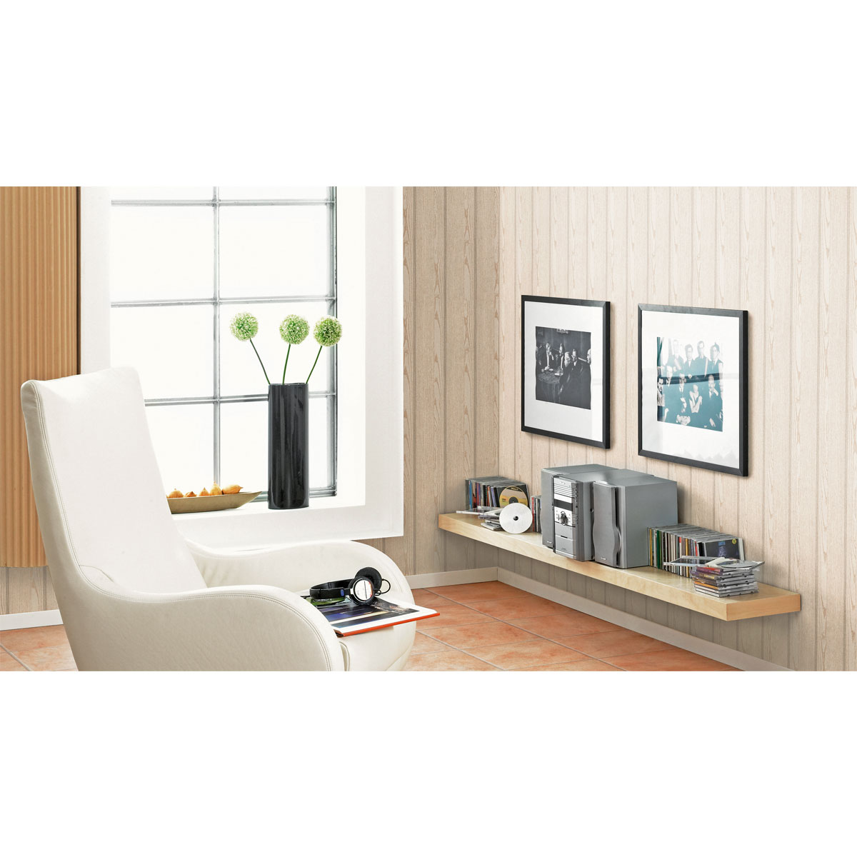 Paneel Basic Eiche weiß 260 x 15,4 cm Bild 4