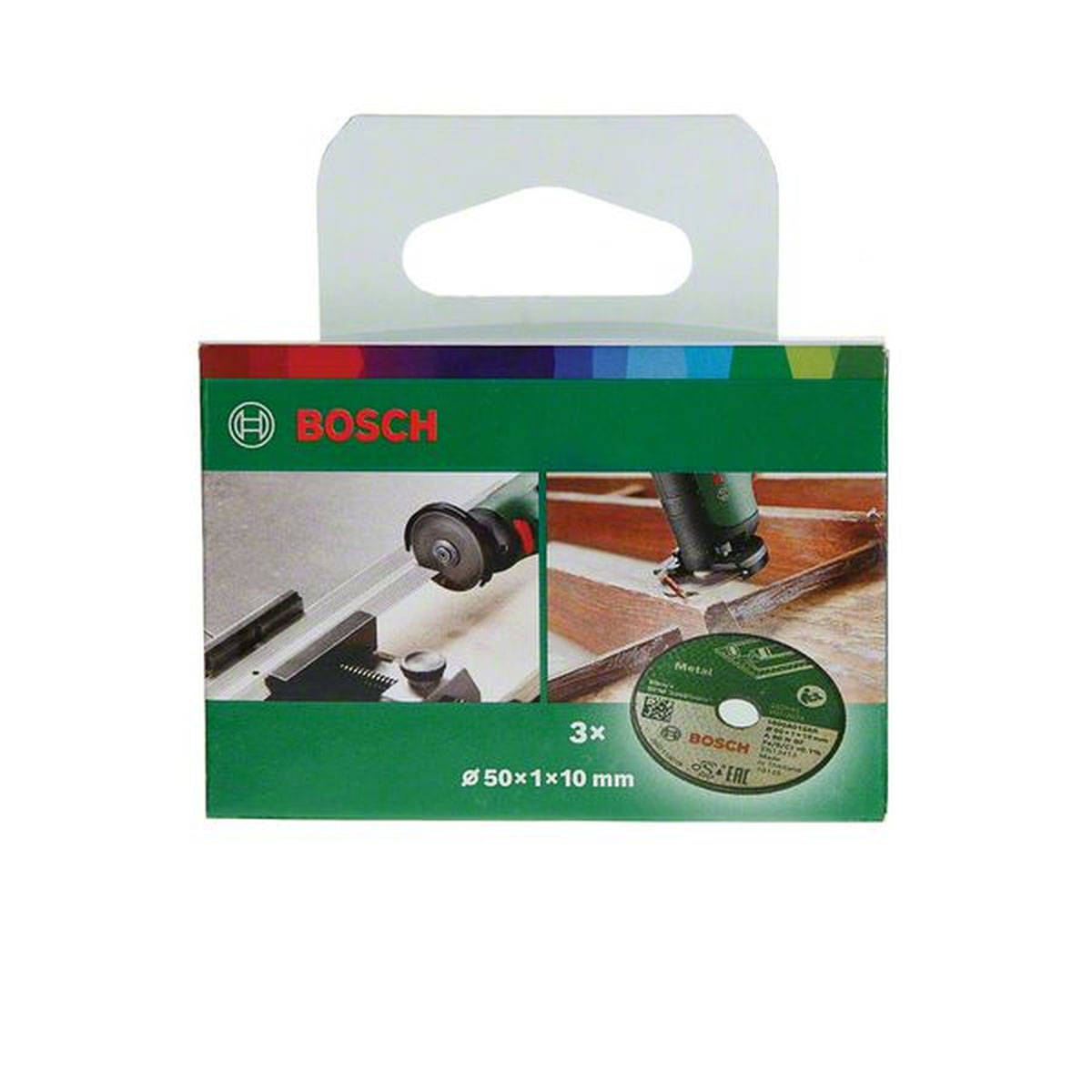 Bosch  Trennscheibe Easy cut und Grind aus Metall 50 x 110 mm 3 Stück Bild 2