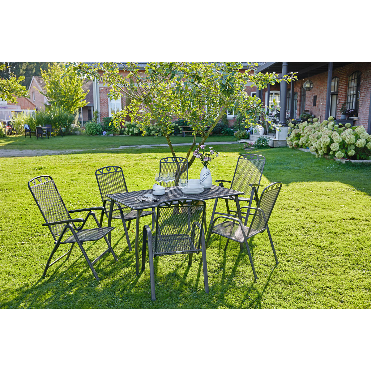 Greemotion Testrut Gartentisch Toulouse ca 140 x 72 x 90 cm Bild 3