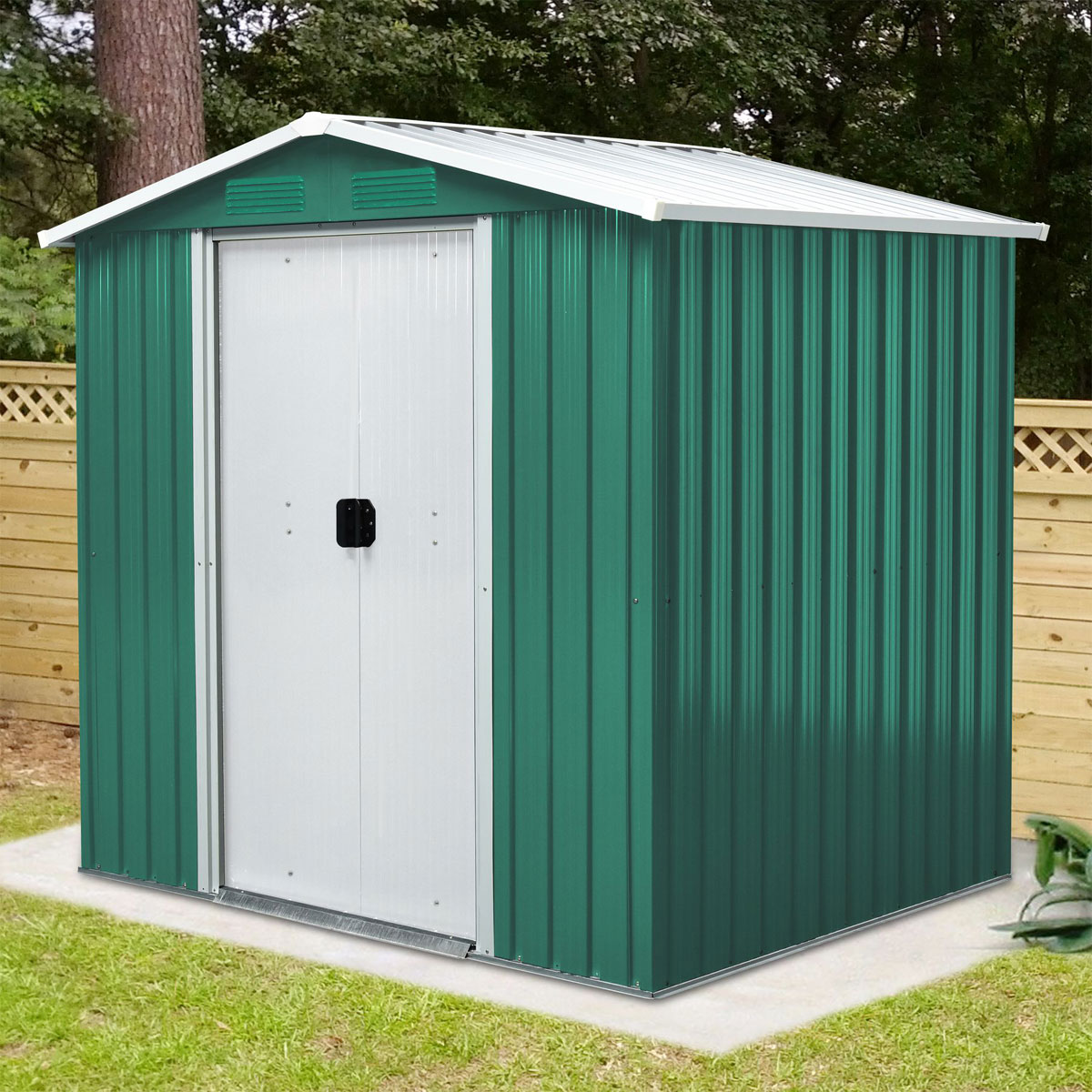 Pergart Gerätehaus Köln II 2,2m² weiß Bild 5