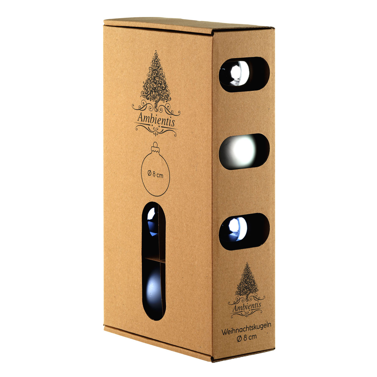 Ambientis Glaskugeln 8 cm blau Mix Bild 2