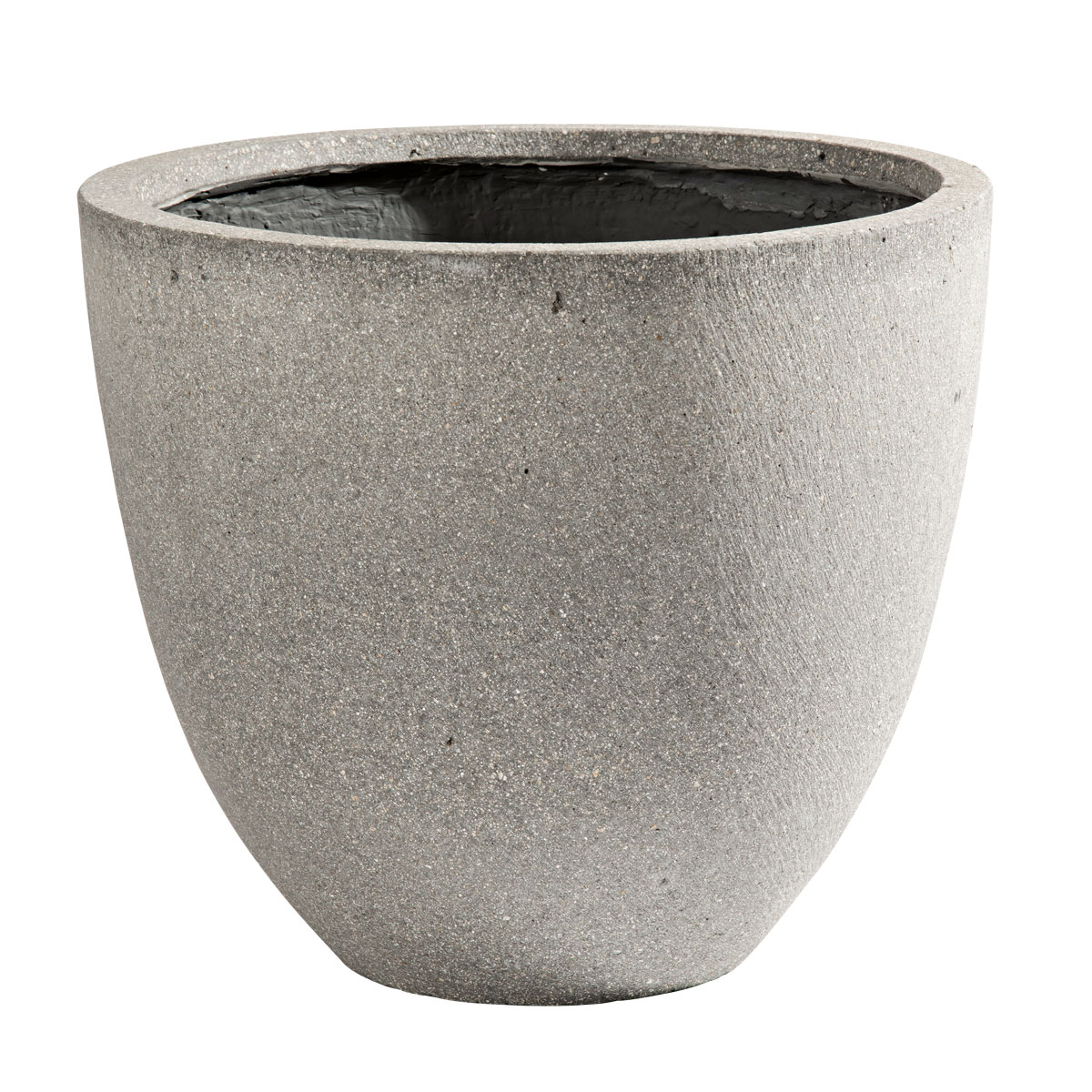 Haveson Pflanzschale Pure 42 x 42 x 36 cm grau Bild 1