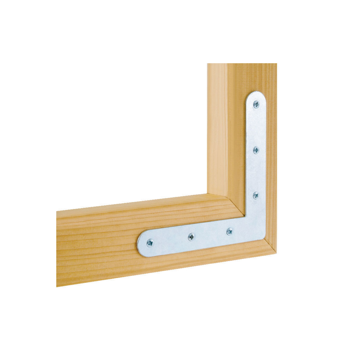 Suki Verbindungsblech verzinkt rechtwinklig 140 x 140 x 20 x 2 mm Bild 2