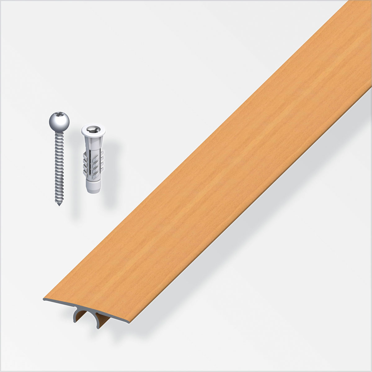 Alfer Übergangsprofil Clipstech-vario 33 mm 0,9m buche