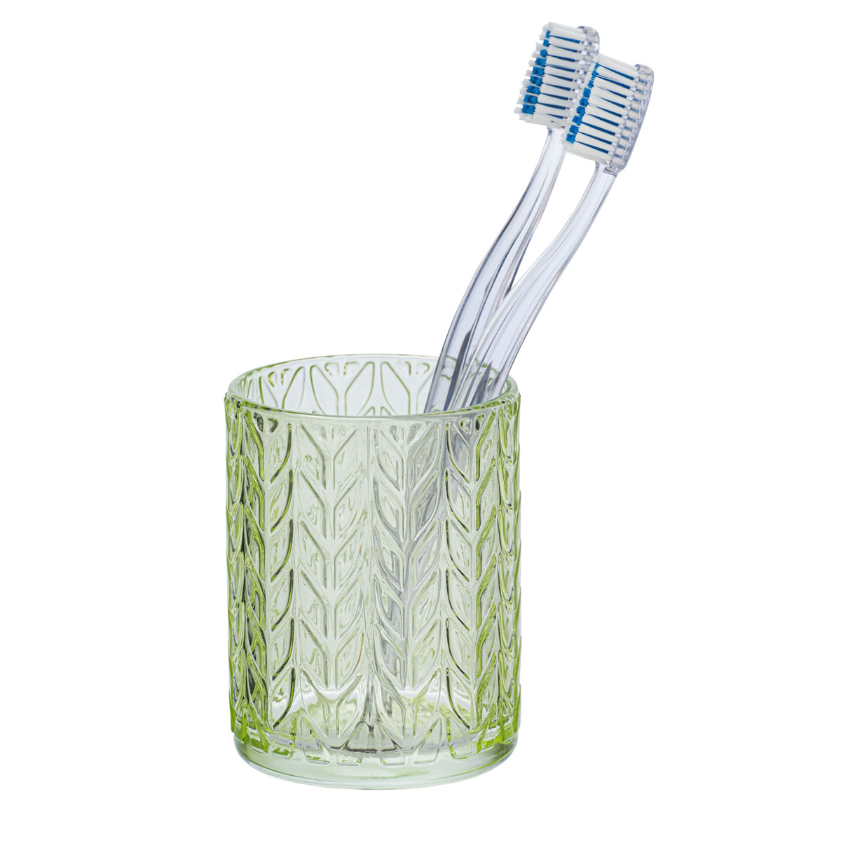 Wenko Zahnputzbecher Vetro grün Bild 3