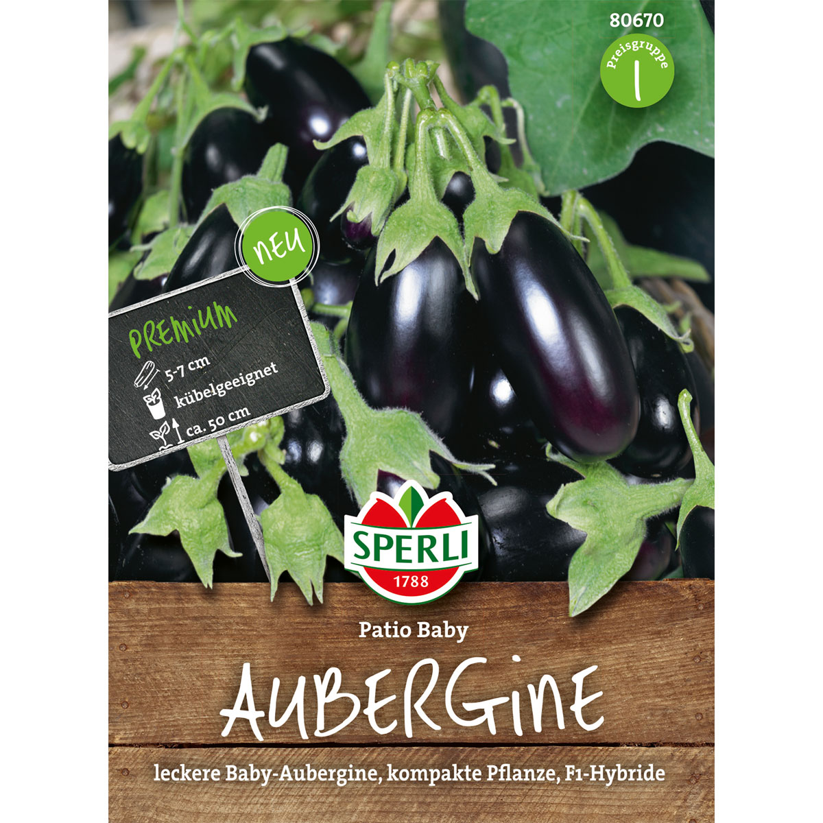 Sperli Aubergine Patio Baby Bild 1