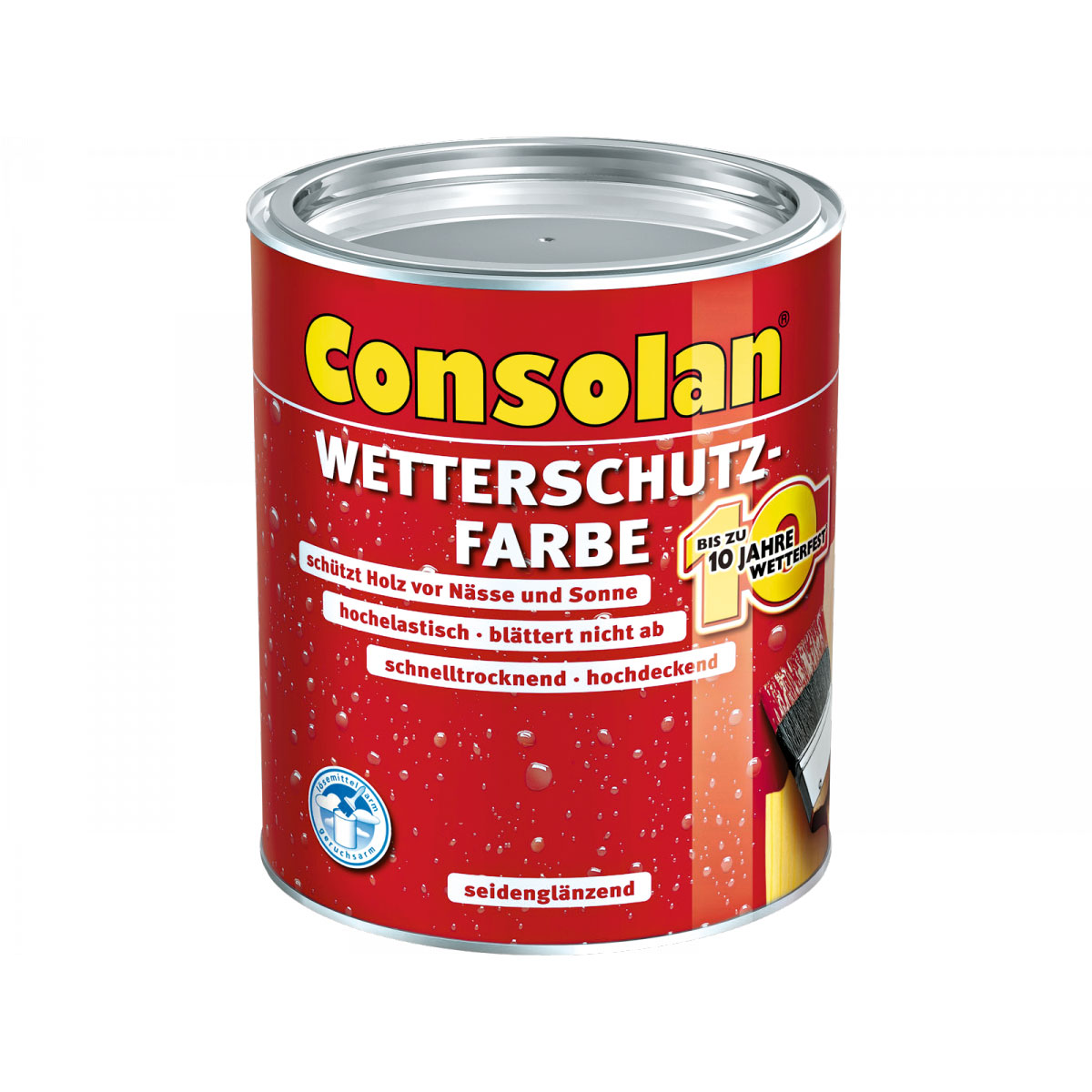 Wetterschutzfarbe schwedenrot 2,5 L Wetterschutzfarbe schwedenrot 2,5 L