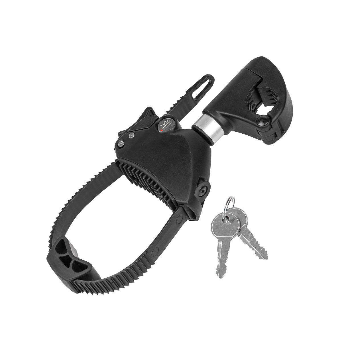 EUFAB Strap-Rahmenhalter für Fahrradträger Durchmesser 30 mm kurz