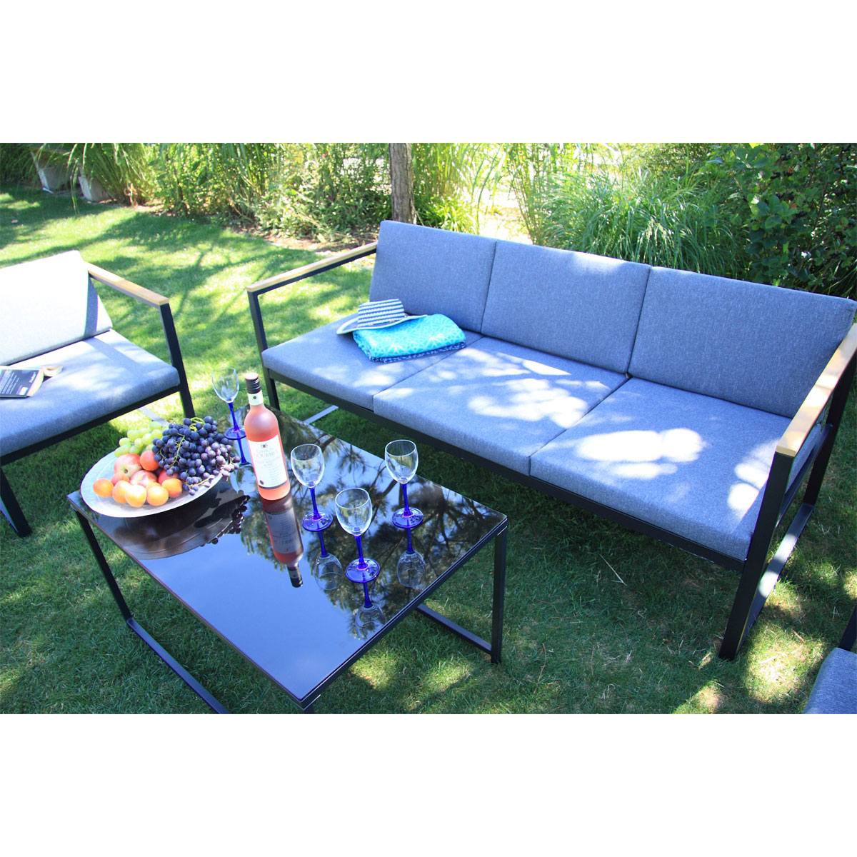 acamp Lounge-Set Space 5-teilig Bild 4