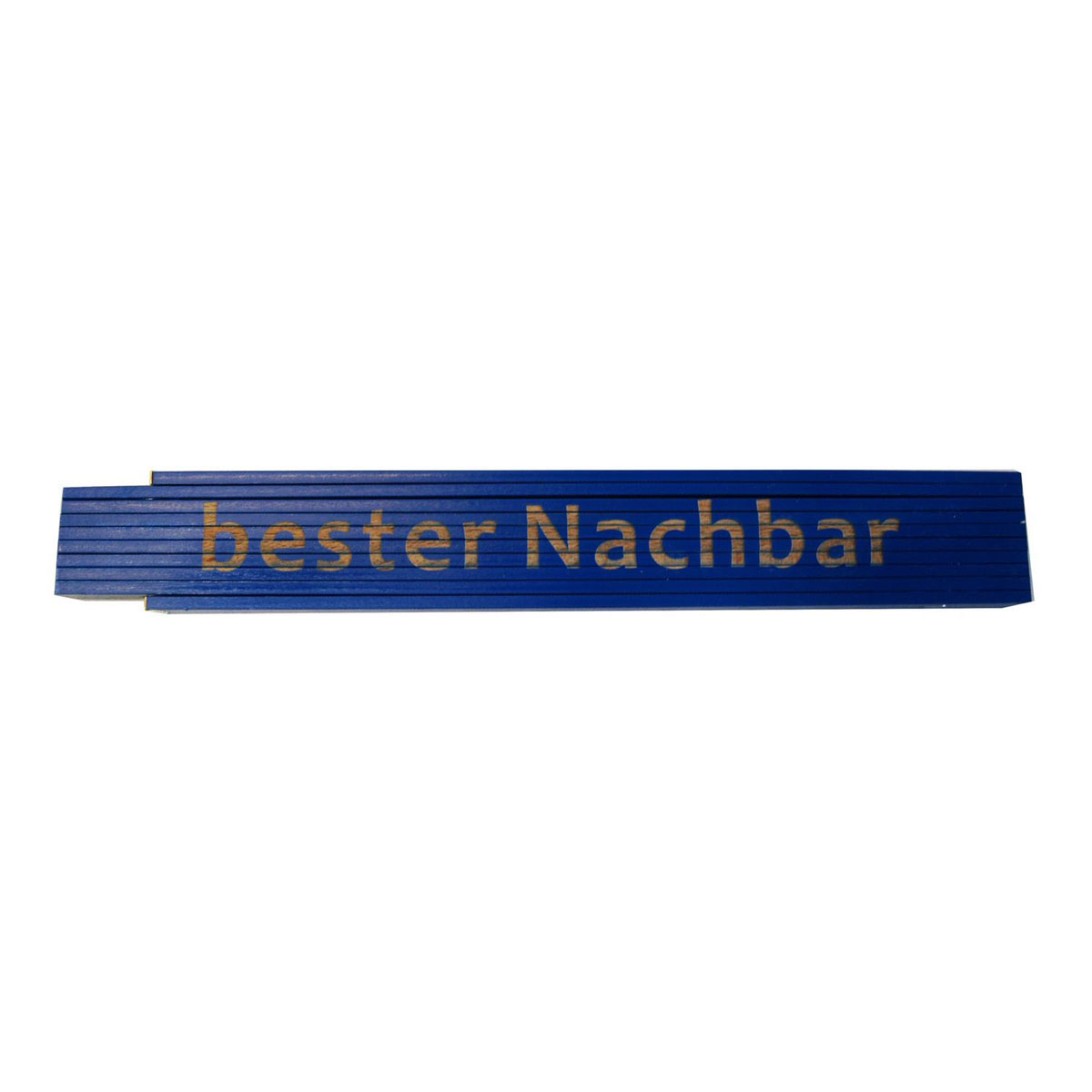 Meterstab bester Nachbar 2m blau