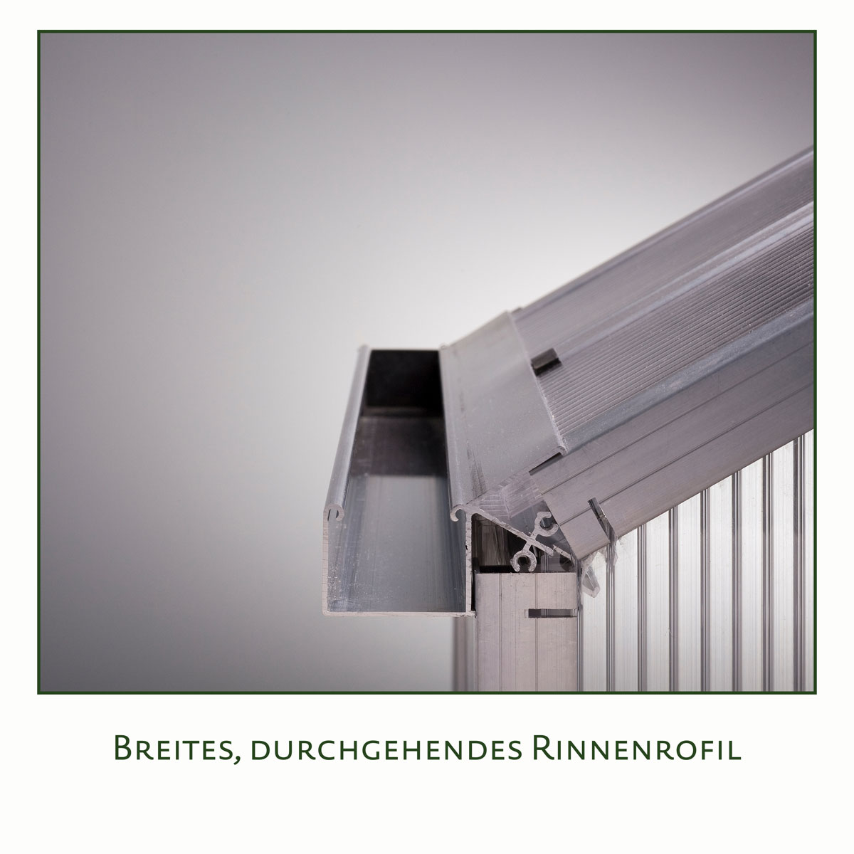 KGT Gewächshaus Lilie III 9,6m² schwarz Bild 4