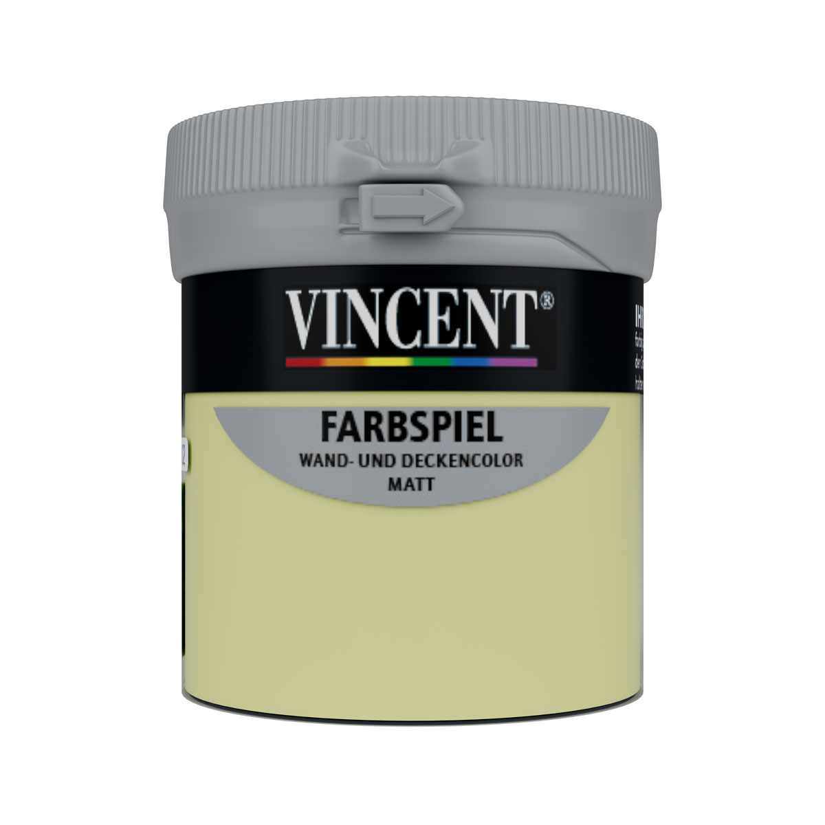 Vincent Wandfarbe Farbspiel "Grasgrün" matt 0,075 L
