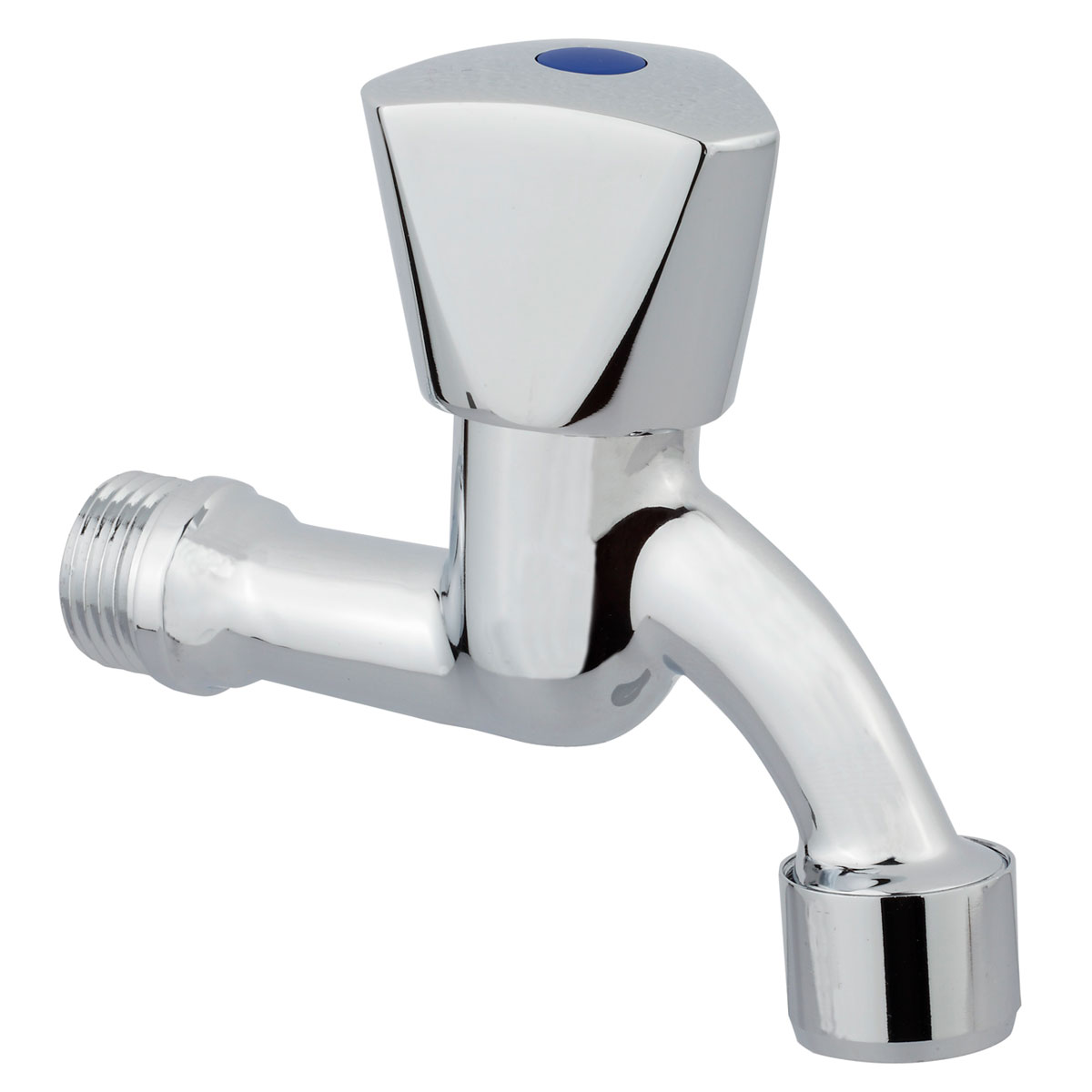 Kirchhoff MS Auslaufenteil Haubengriff Chrom 1/2" AG x M22