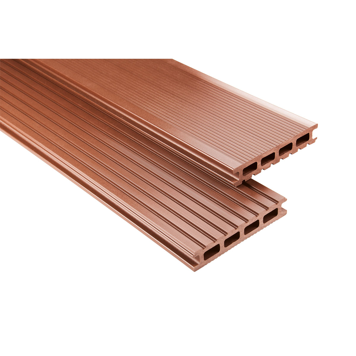 Kovalex WPC-Terrassenpaket matt braun 300 x 390 cm Bild 1