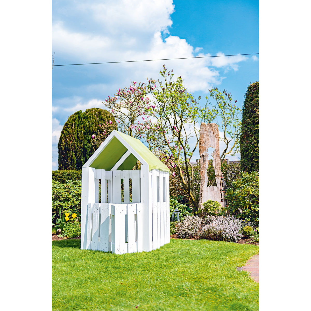 Hartmann  Möbelpalette weiß 120 x 14,4 x 80 cm Bild 3