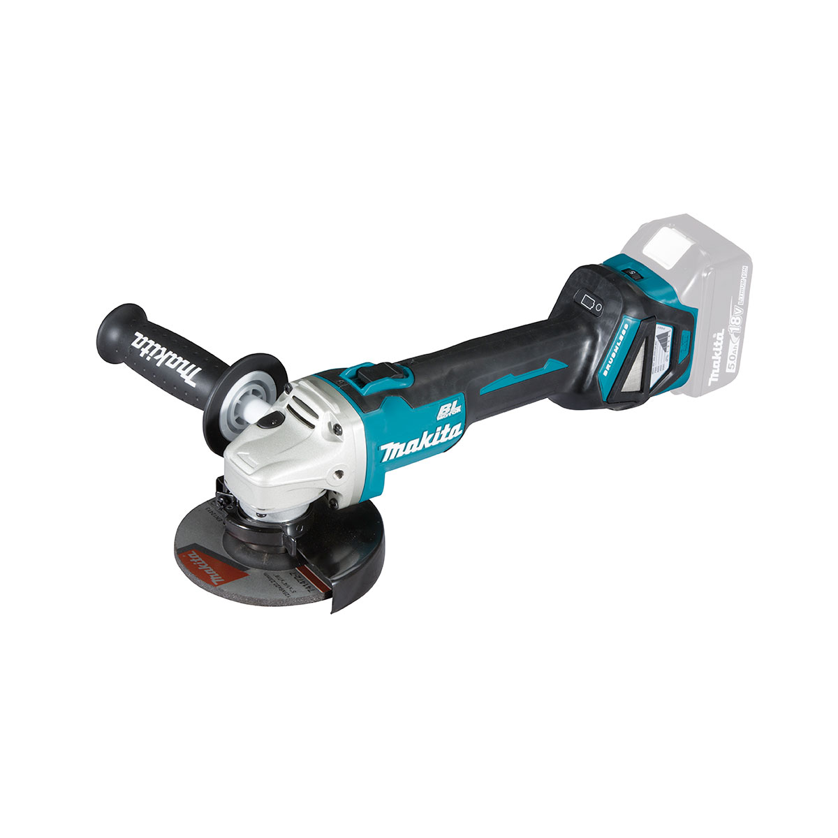 Makita Akku-Winkelschleifer DGA511Z Bild 2