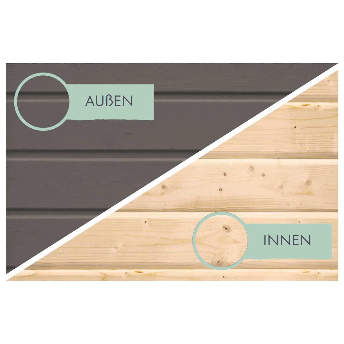 Spielhaus Kalle terragrau Bild 5