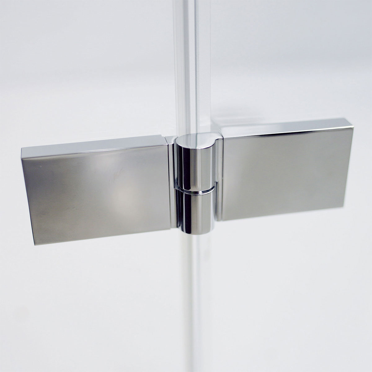 Breuer  Runddusche Panorama Drehtür 4-teilig Radius 550 Alu chromeffekt Klarglas 800/900 mm Bild 3